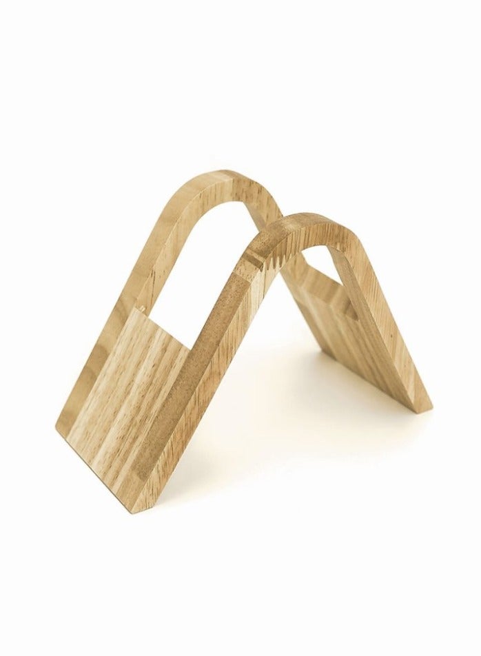 Precise Wooden Filter Paper Stand - Open - Image 1