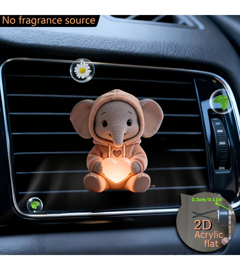 Acrylic Rechargeable Car Air Freshener Clip 1 Pack - Image 4