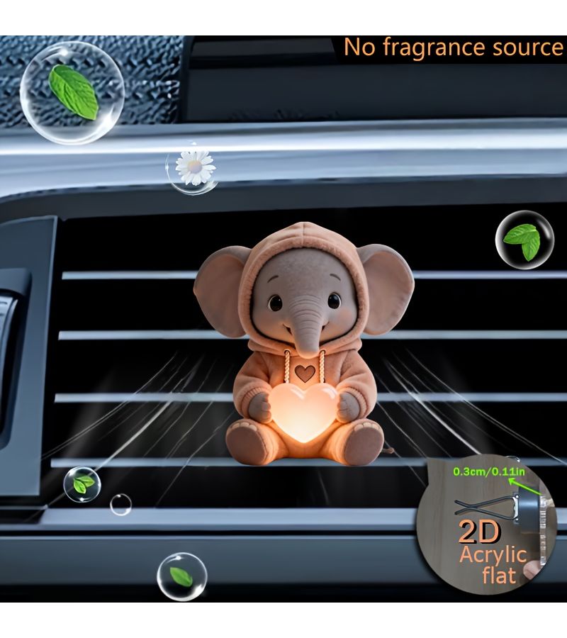 Acrylic Rechargeable Car Air Freshener Clip 1 Pack - Image 5