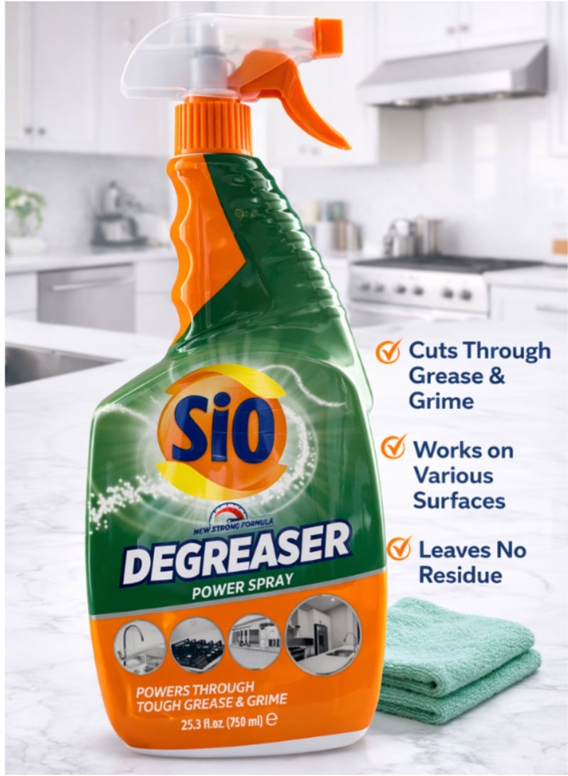 SIO Liquid Stove & Hob Cleaner – 750ml | Powerful Grease & Stain Remove - Image 2