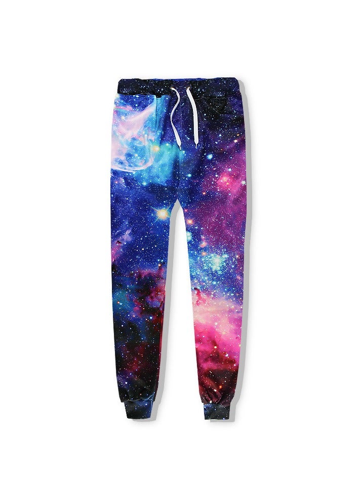 KUYING New One Piece Printed Legged Sports And Leisure Pants  - Image 1