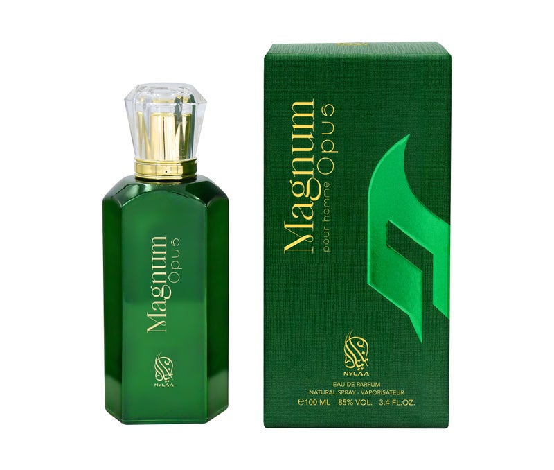NYLAA Magnum Opus Eau De Parfum(EDP) 100ML | Premium Perfume for Men | Long Lasting Fragrance | Daily Use Perfume - Image 4