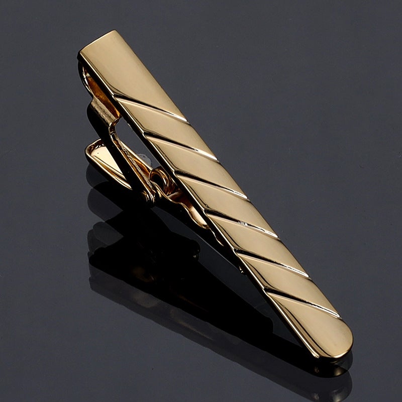 Gold-Tone Mens Business Tie Clip T6-10 