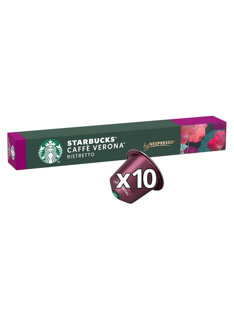 Starbucks Caffè Verona Coffee 10 Capsules - 55gm