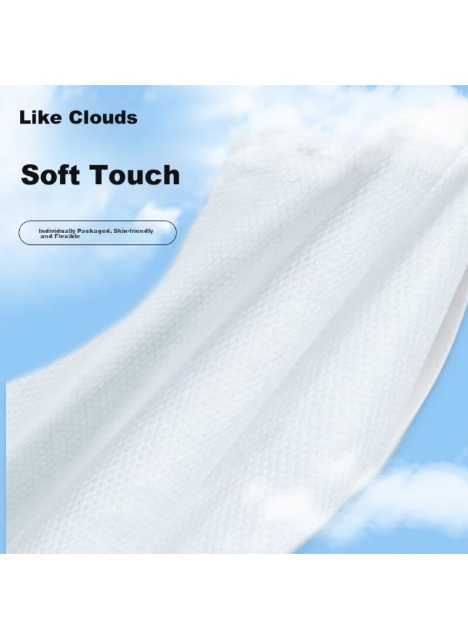 Forty thousand kilometers 40,000 Km Disposable Compressed Towels 60 Pieces Extra Large Thick Face Towels Individually Wrapped Hotel Disposable Travel Supplies - Image 4