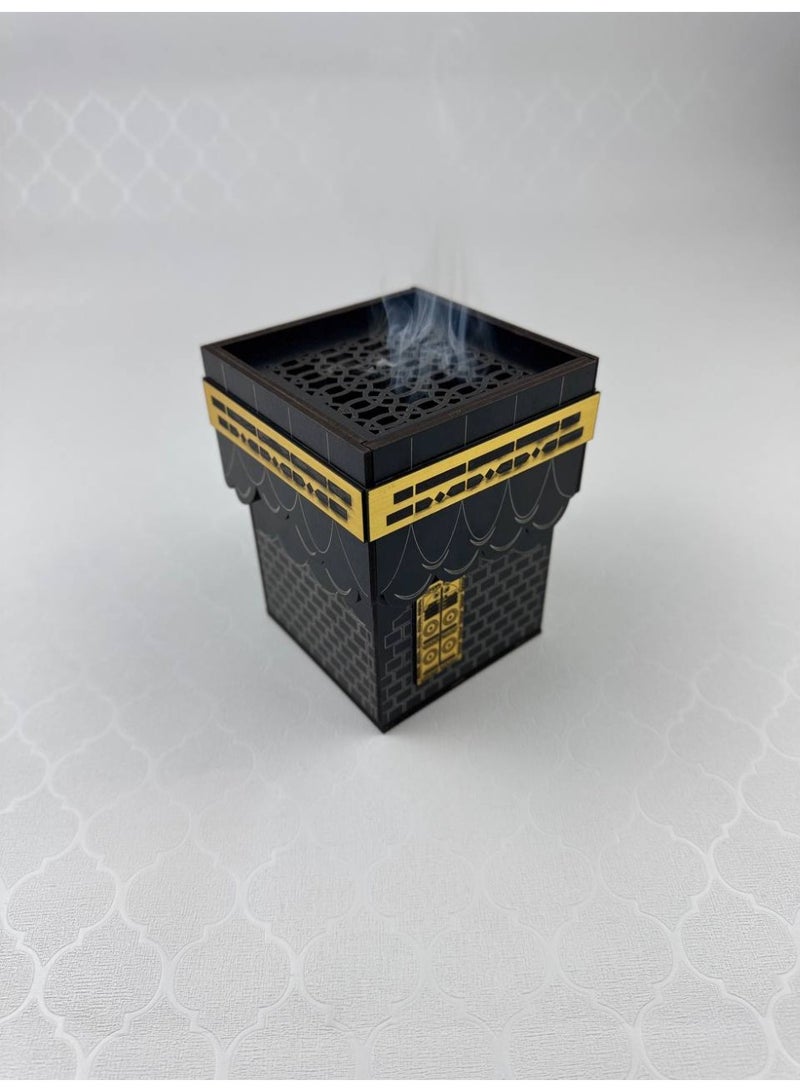 Samrix The Haram incense burner is a model of the Kaaba with a cover. - Image 3