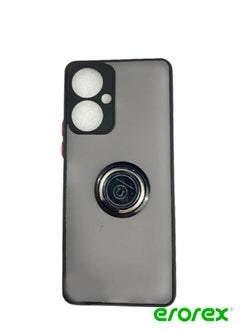 erorex Case For Camon 19 Pro With Magnetic Ring Holder Black  - Image 1