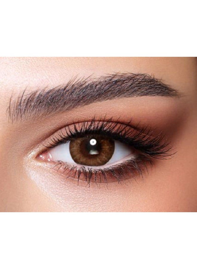 بيلا وان دي الموند براون مجموعة من 10 عدسات لاصقة ملونة للاستخدام اليومي للجنسين عدسات لاصقة تجميلية - Image 1