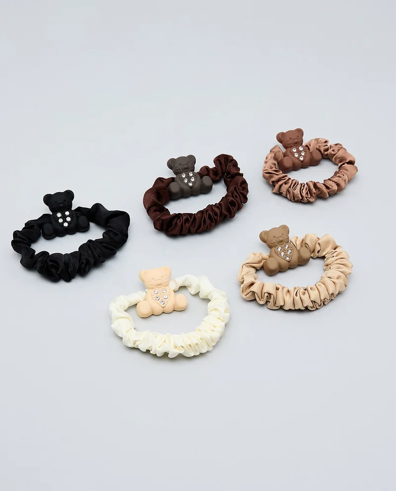 أر أند بي 5 Piece Skinny Scrunchies