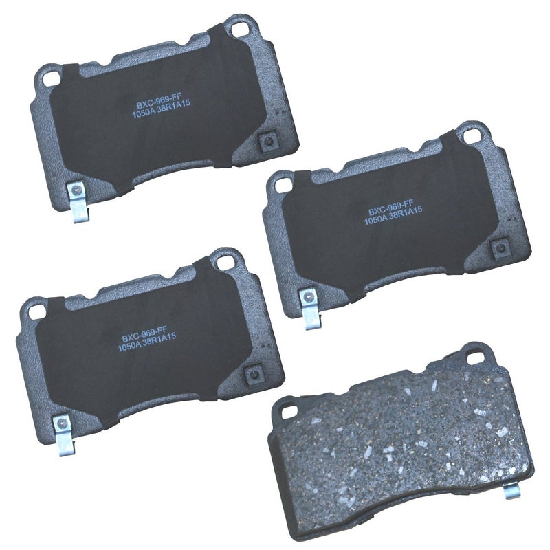 Bendix Premium SBC1050A Ceramic Front Brake Pads for Cadillac ATS 2014-2013, XTS 2014-2013, Honda Civic 2018-2017 - Image 5