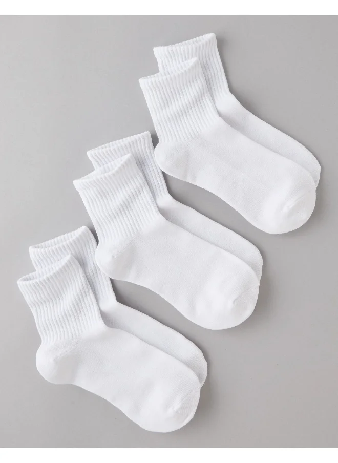 امريكان ايجل AE Boyfriend Socks 3-Pack