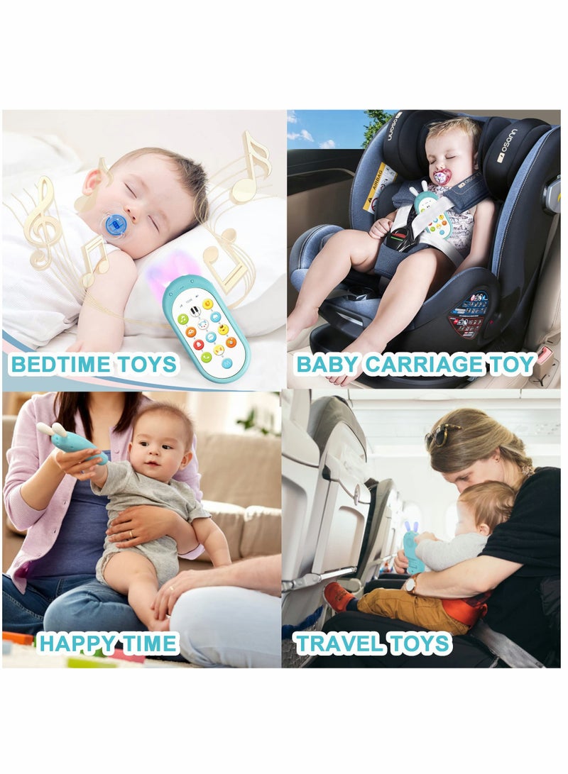 SOLARAE Baby Early Education Toys Mobile Phone, Music Teething Glowing Toy Talking Educational Toy Birthday Gift for Preschool Children - Image 4