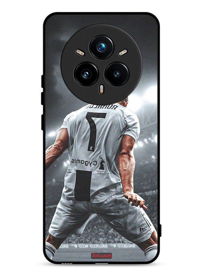 Tolwak Realme 14 Pro 5G Protective Case Cover Cristiano Ronaldo Celebration
