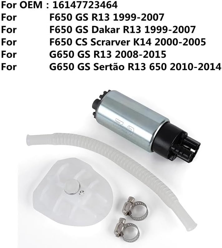 Wivplex Motorcycle Engine Fuel Pump for BMW Models - Image 3