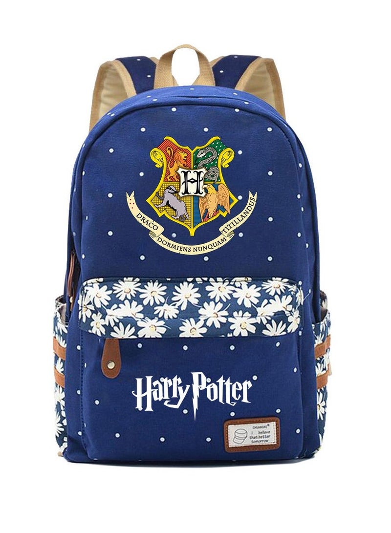 Harry Potter Student schoolbag canvas girls backpack