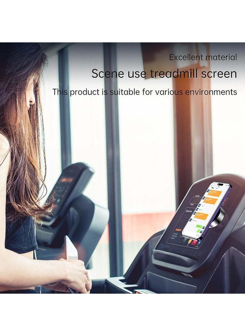 MOCOM Electric Suction Cup Phone Mount Vacuum Suction Phone Holder Intelligent Car Mount Mobile Phone Holder Magnetic Universal Adsorption Bracket Vacuum Adsorption Stable Magnetic Car Suction Cup Holder  - Image 3