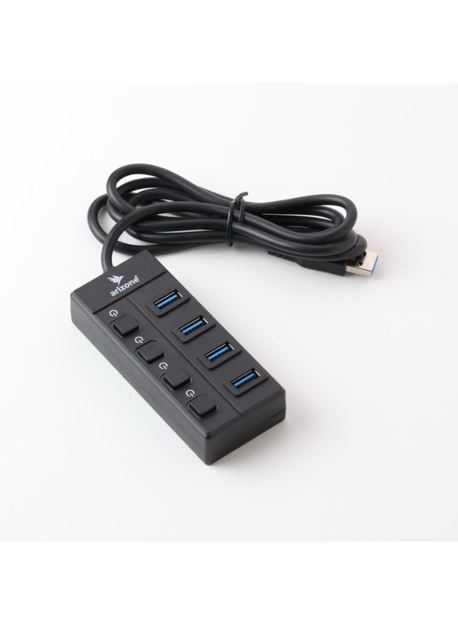 موزع USB XL-5067 (4 منافذ) منفذ USB 3.0 واحد / 3 منافذ USB 2.0 - Image 1