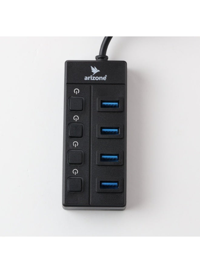 موزع USB XL-5067 (4 منافذ) منفذ USB 3.0 واحد / 3 منافذ USB 2.0 - Image 2