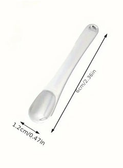 ORiTi 1-Piece Metal Cosmetic Spatula Mini Eye Cream Applicator Facial Cream Mask Scoop Tool For Home Salon Beauty Accessories GOLD  - Image 2