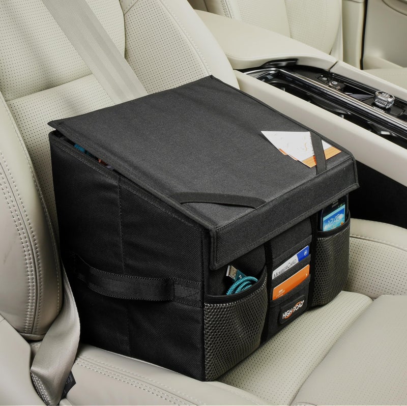High Road Carganizer Front Seat Car Office Organizer and Mobile Office Work Truck Organizer with Filing Dividers and Desk Top Cover - Image 2