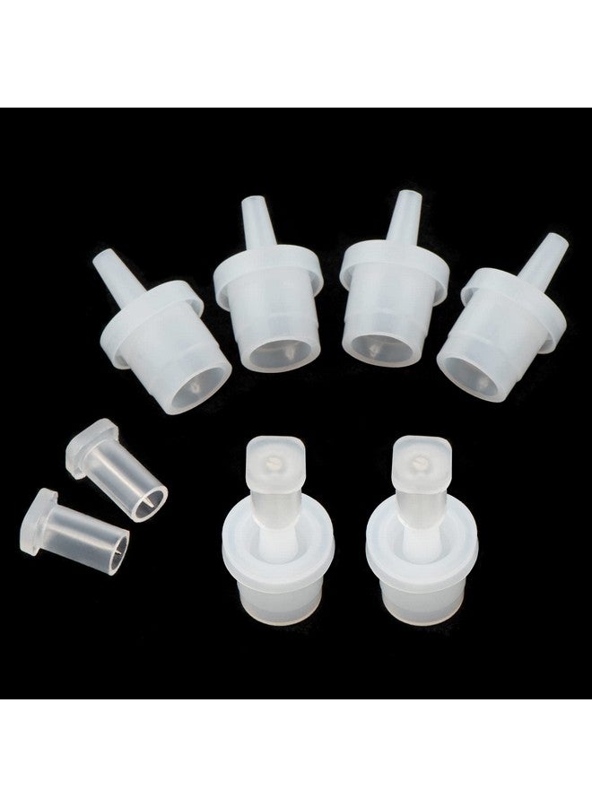 ekysso 60 Pieces Lash Glue Bottle Replacement Lash Glue Bottle Nozzle Caps Lash Glue Nozzle Tips Eyelash Glue Bottle Plug Mouth Tips Lash Glue Bottle Pins Lash Extension Supplies - Image 3