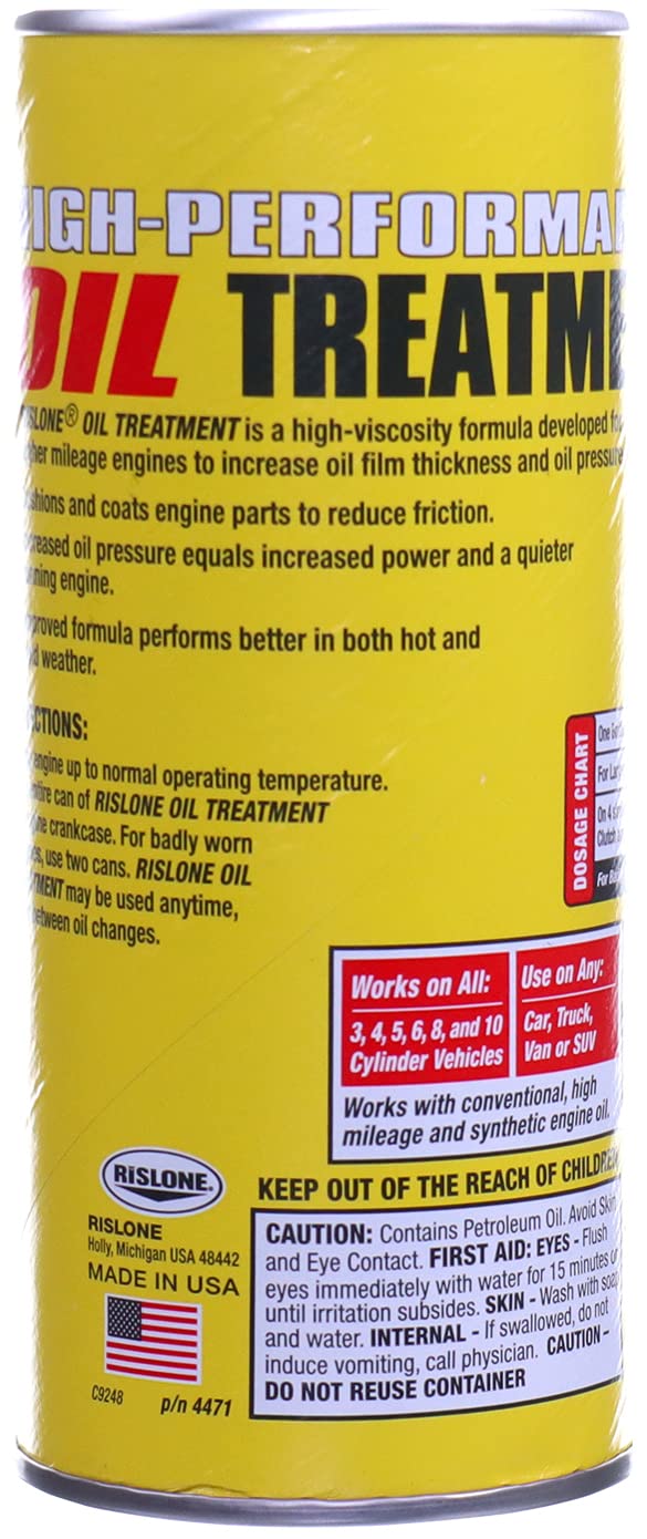 RISLONE ريسلون 4471 علاج زيت عالي الأداء، 15 أونصة - Image 2