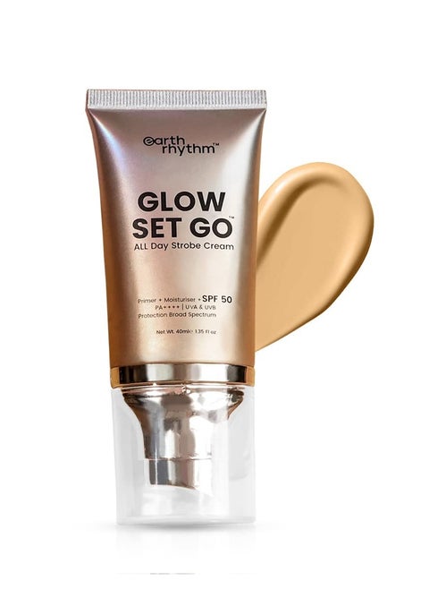 Earth Rhythm Multipurpose Cream Spf 50 Used As Moisturizer Primer And Highlighter 40ml