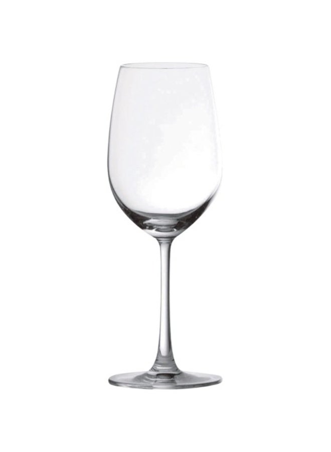 Crystal Clear Stemmed Red Wine Glass, Set of 6 Pieces, 424 ml