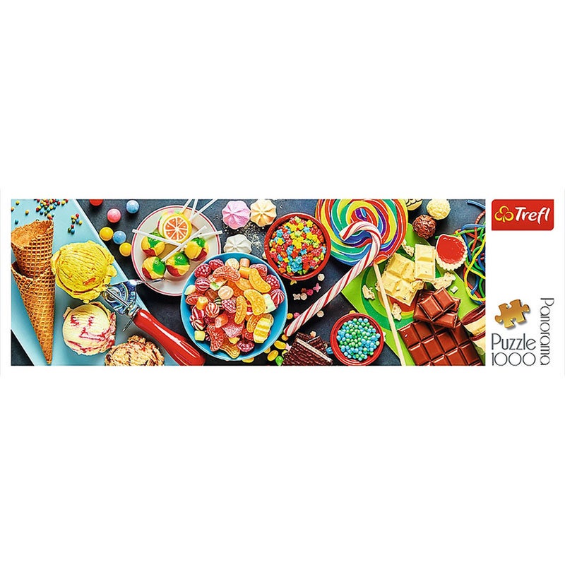 Trefl - Sweet Treats Panorama Puzzle 1000 Pieces - 29046 - Image 2