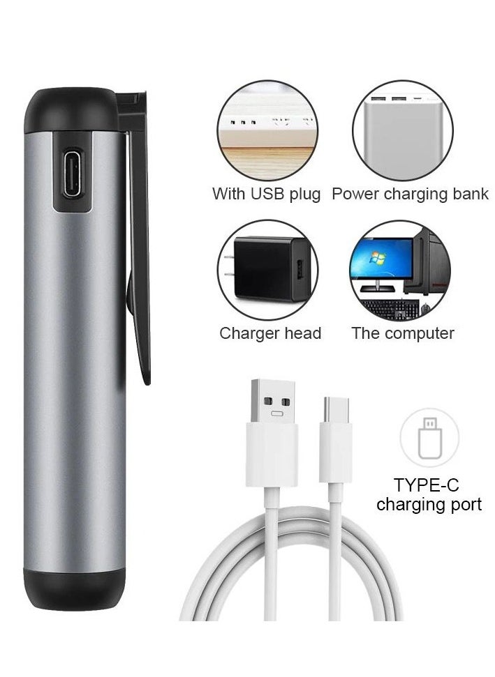 Generic - Rechargeable Magnetic Flashlight, Mini LED Flashlight with USB-C Charger, Water Resistant - Image 1