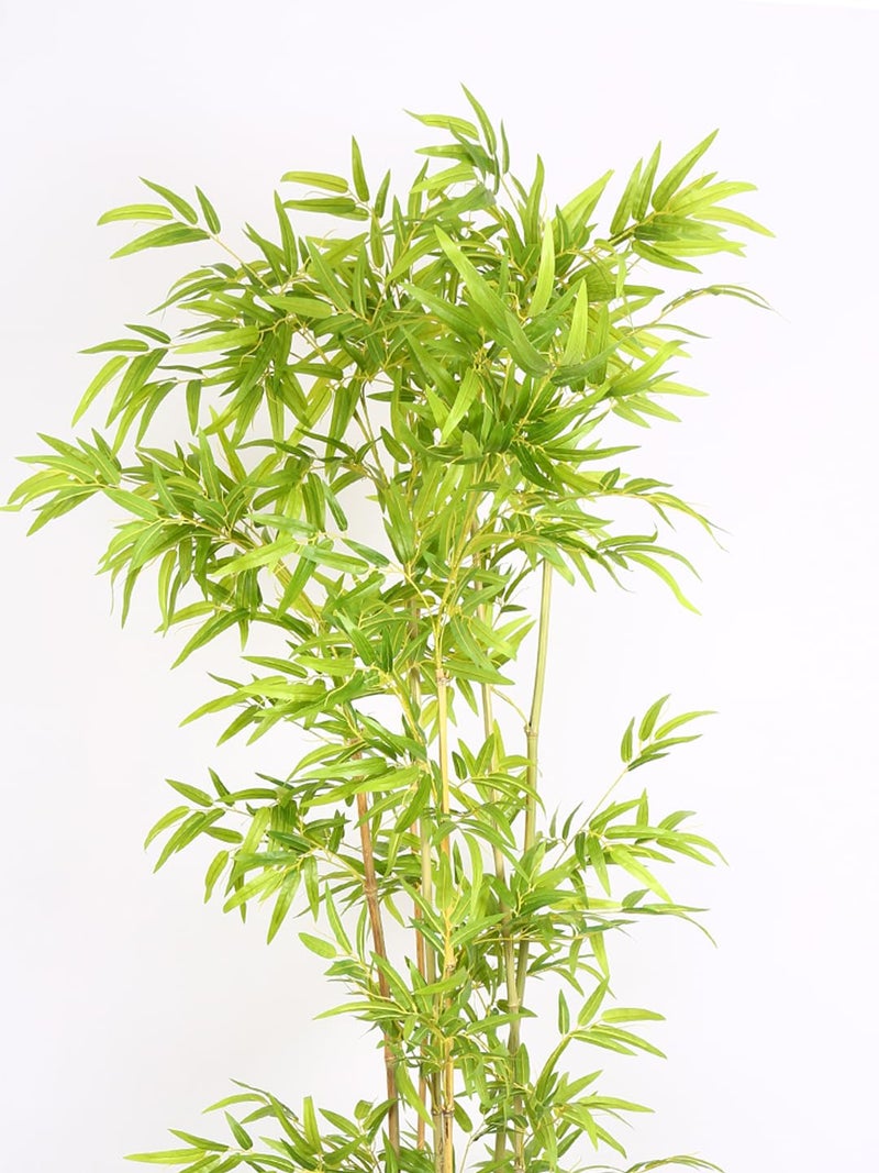 ARICK DECOR 6FT Artificial Bamboo Tree, Potted Artificial Bamboo Fake Greenery Plant in Pot with Lifelike Leaves for Home Office Restaurant Indoor Outdoor Decor - Image 5