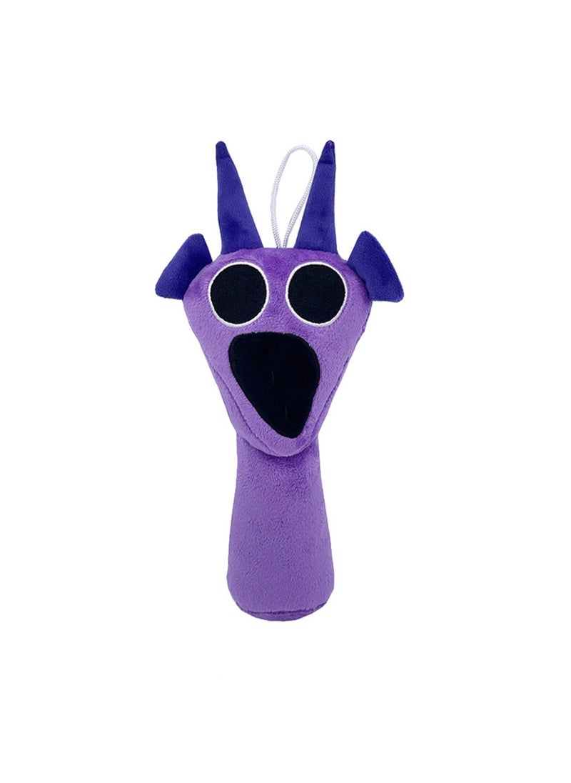 General Rhythm Box Sprunki Game Peripheral 20cm Plush Toy, Realistic Cute Soft Plush Doll, Gift for Boys and Girls Game Fans (Screaming Purple)  - Image 1