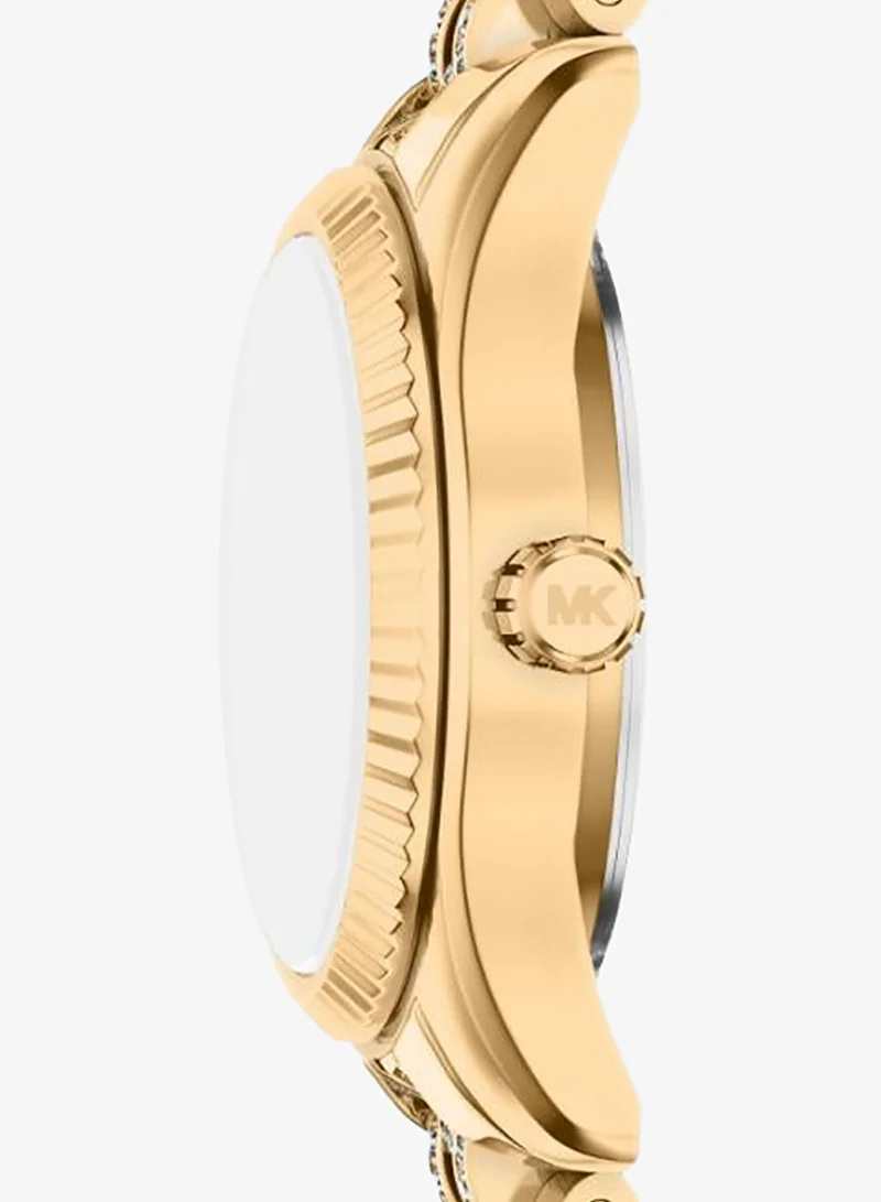 Michael Kors  MK7575 Analog Watch with Gold Plated Metal Bracelet for Women | Best Price UAE