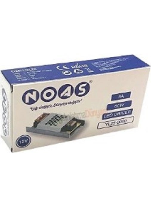 Noas LED Driver LED Transformer 5 Ampere 60 Watt 12 Volt  - Image 1