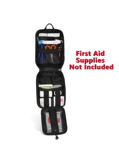 Gonex Gonex MOLLE Medical Pouch EMT First Aid Pouch Rip-Away IFAK Tactical Utility Pouch for Outdoor Activities Medical Supplies (Bag Only), Black  - Image 2