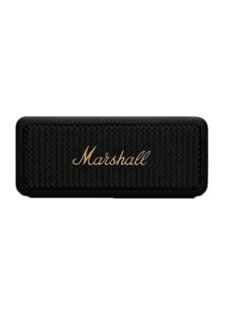 Emberton II Portable Bluetooth Speaker - Black and Brass