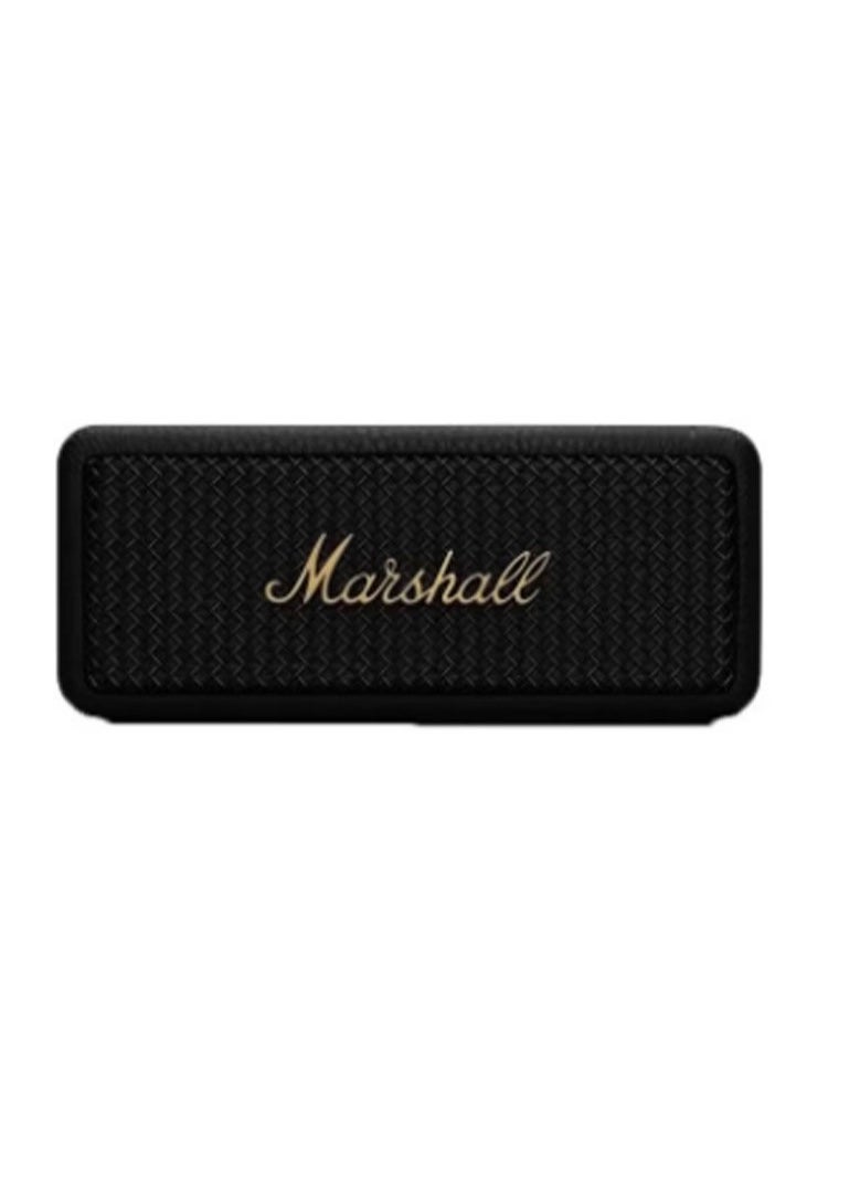 Emberton II Portable Bluetooth Speaker - Black and Brass