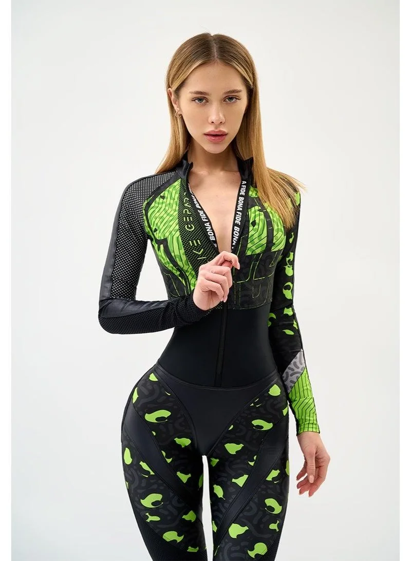 Bona Fide Comebase Run Like Jumpsuit – Multicolour