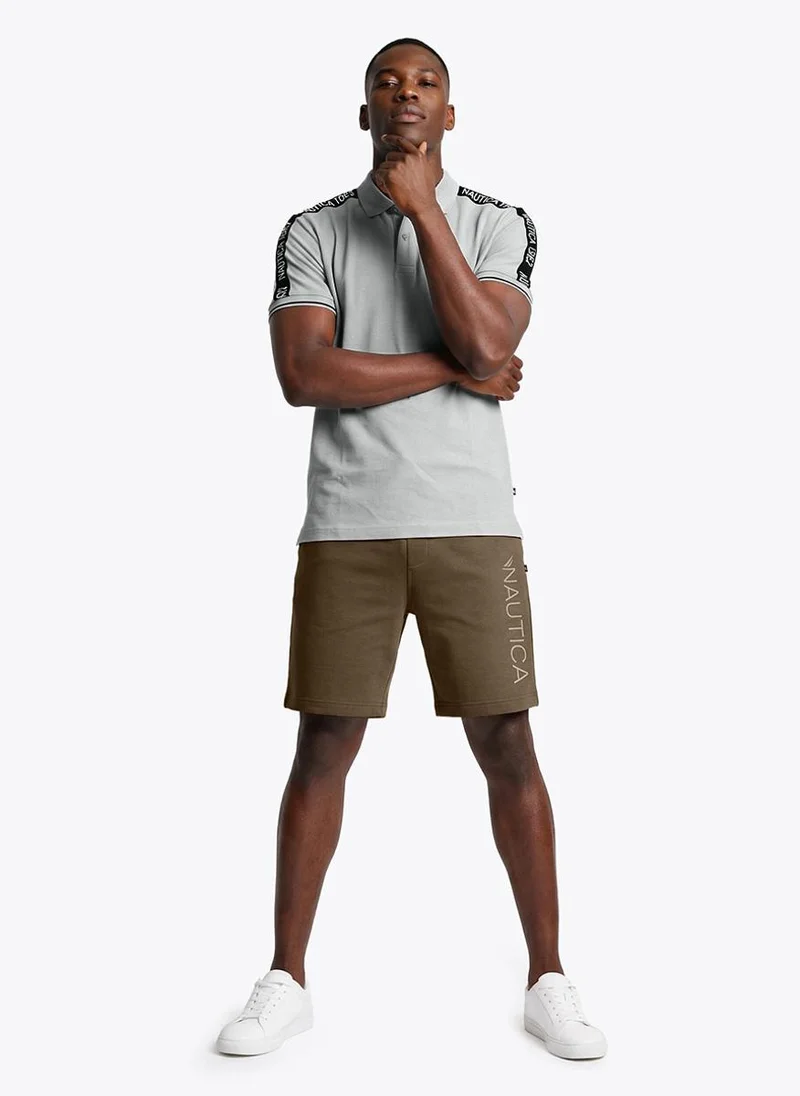 Nautica  Men Printed Shorts for Casual Summer Style and Comfortable Wear - Brown for Men | Best Price UAE