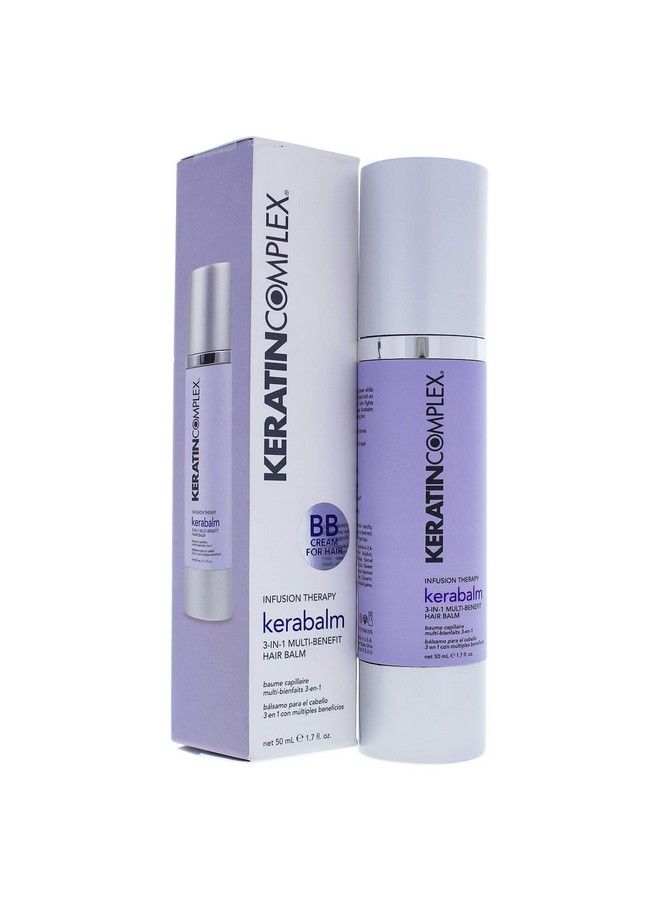KERATIN COMPLEX Keratin Kerabalm 3In1 Multibenefit Hair Balm 1.7 Ounce - Image 1
