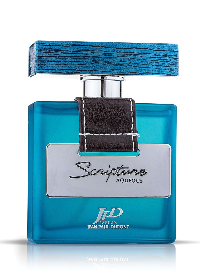 Jean Paul Dupont Scripture Aqueous Eau de Toilette For Men 100ml  - Image 1