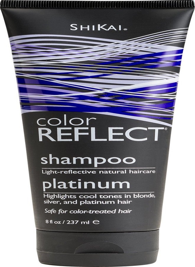 Shikai Color Reflect Platinum Shampoo, 8-Ounce Tubes (Pack of 3) - Image 1