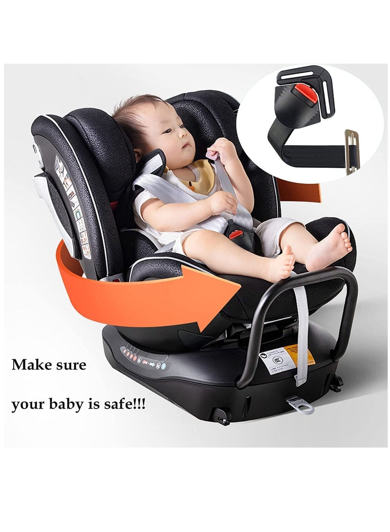 KASTWAVE Universal Baby Safety Harness Locking Buckle Clip, Adjustable Toddler Seat Harness Clip for Stroller, High Chair  - Image 2