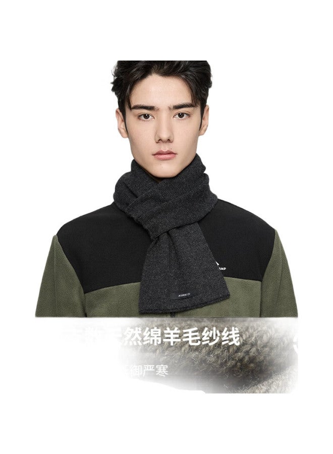 Mission Uv Wool Scarf For Men, Autumn And Winter Men'S Scarf, Outdoor Small Scarf, Cycling Neck Guard, Windproof, Cold-Proof, Warm Neck Gaiter - Image 1