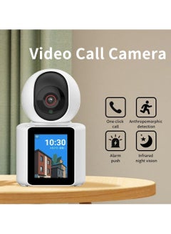 Video Calling Camera Full HD 1080P Two Way Home Office Security Surveillance WiFi Camera With 2.8 Inch Screen For Baby Kids Elders Pets 350 Degree Night Vision Smart Motion Detection Free 32GB Card - pzsku/ZC4F64060FBDA78CAAADCZ/45/_/1727081733/82edf7ea-aa20-4e12-9eed-5382e086b438