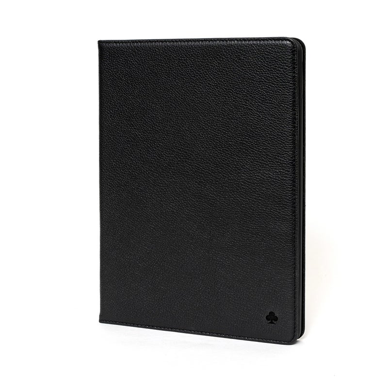 Porter Riley Leather Case for iPad mini 7 Mini 6 83 inch 20242021 Premium Genuine Leather StandCoverFlip Case Pure Black - Image 2