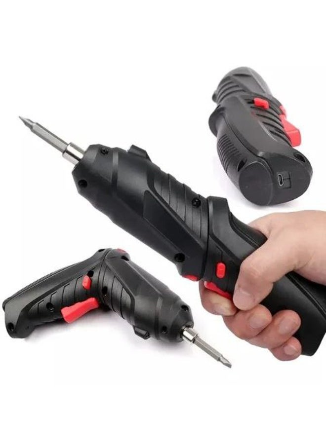 Generic deal with the 47-in-1 Rechargeable Electric Screwdriver Set (USB)! Equipped with a 1300mAh battery, built-in LED light, rotatable design, and an extension rod for tight spaces.  - Image 5