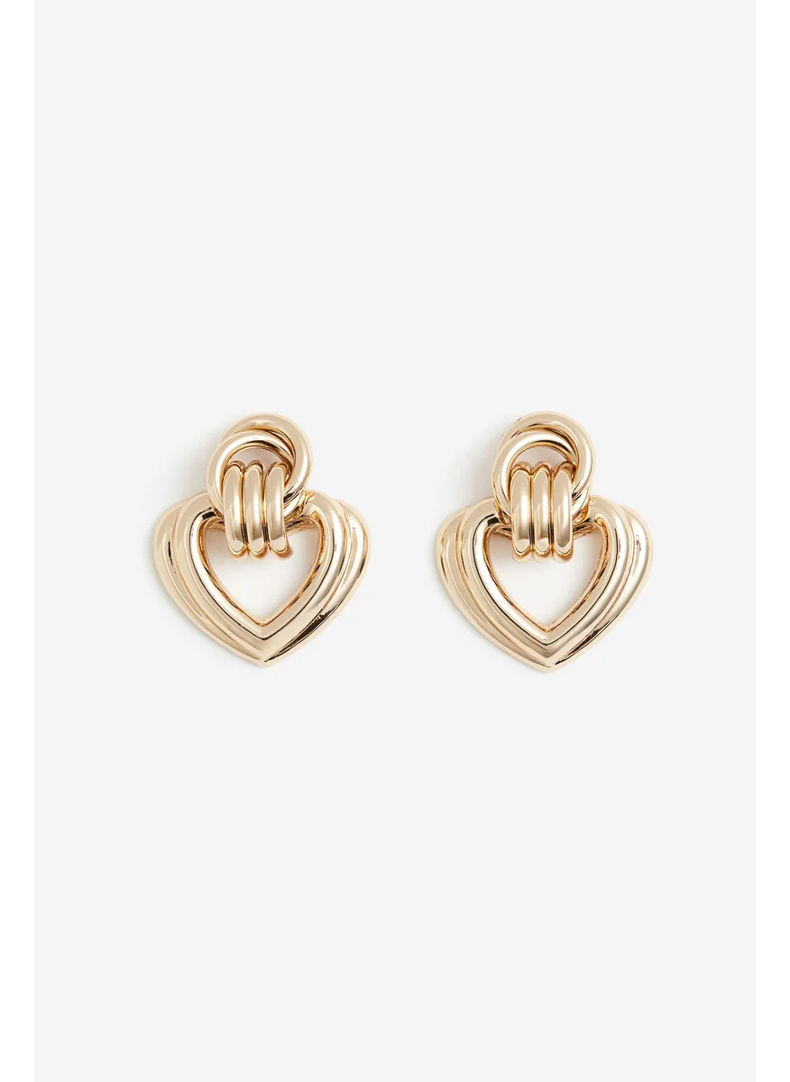اتش اند ام Heart-Shaped Earrings