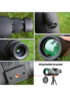 Generic Spotting Scope, Powerful Monocular Zoom Telescope, High Definition Waterproof Scope, High Magnification Telescope For Bird Watching Hunting Target, (1pc, Only Monocular)  - Image 4
