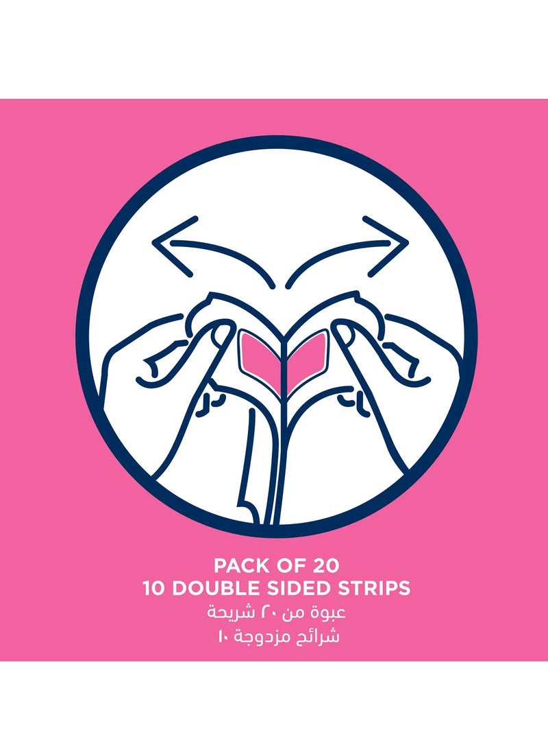 Veet Wax Strips For Normal Skin 20 Pieces
